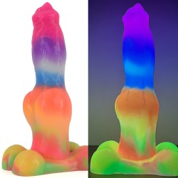 luminous silicone dildo 11