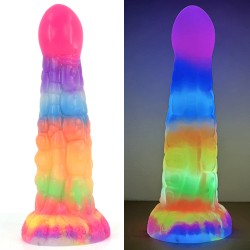 luminous silicone dildo 06