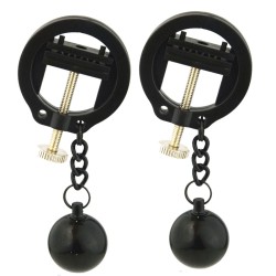 weighted orbs torture nipples clamps